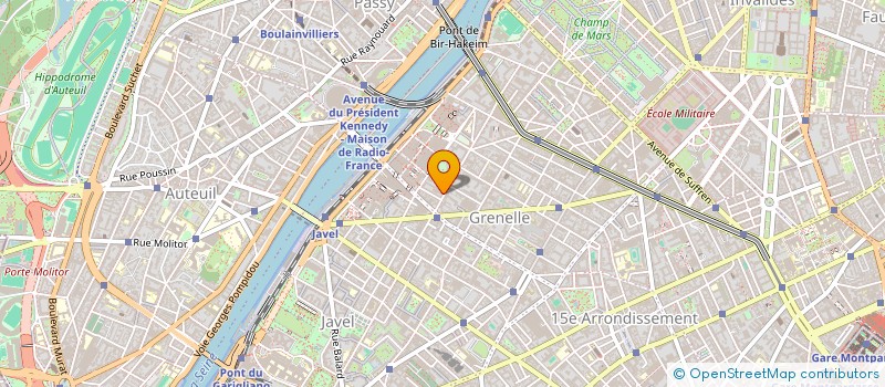 localisation de l'entreprise AXIO à PARIS