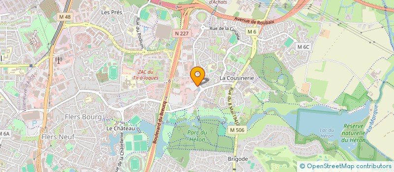 localisation de l'entreprise AXIO ACADEMY à VILLENEUVE-D'ASCQ