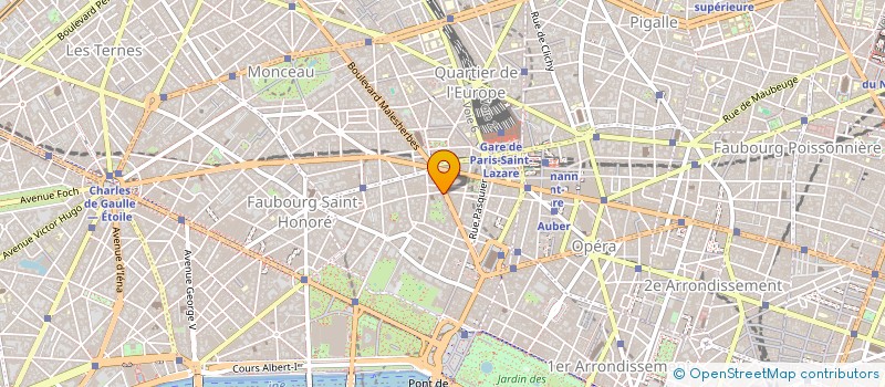 localisation de l'entreprise AXIO INNOVATION CELLULOSE  PARIS