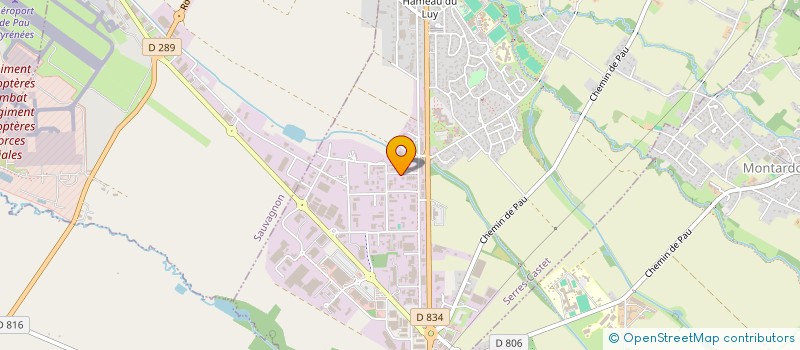 localisation de l'entreprise AXIOM  SERRES-CASTET