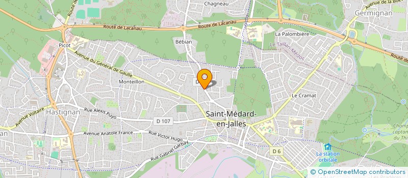 localisation de l'entreprise AXIOM-IE à SAINT-MEDARD-EN-JALLES