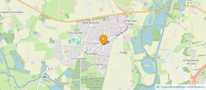 localisation de l'entreprise AXIOM MONITORING AND EVALUATION  CHAVAGNE