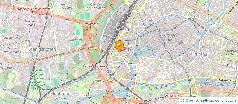 localisation de l'entreprise AXIOM PROTECTION SERVICES INCENDIE à STRASBOURG