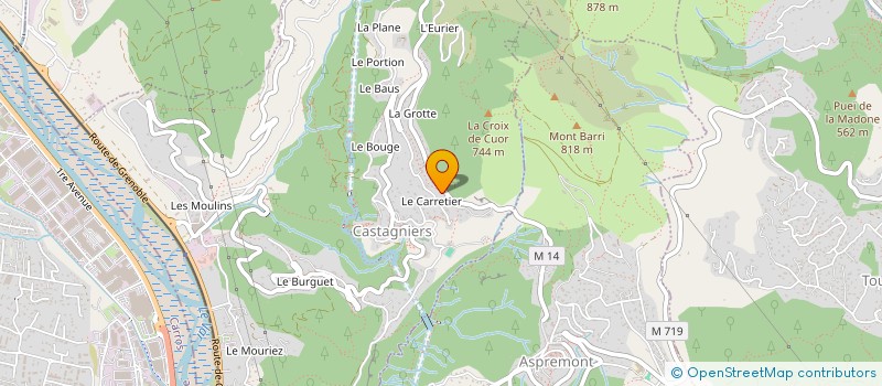 localisation de l'entreprise AXIOME 1  LEVENS