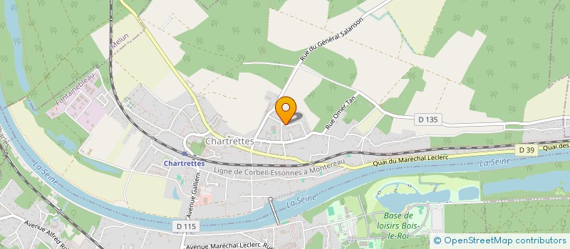 localisation de l'entreprise AXIOME à CHARTRETTES