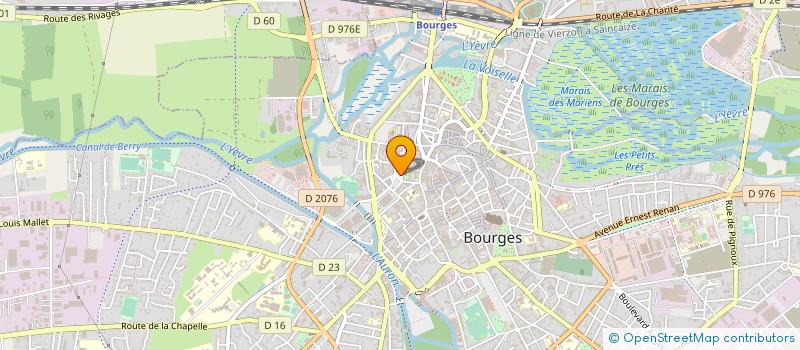 localisation de l'entreprise AXIOME à BOURGES