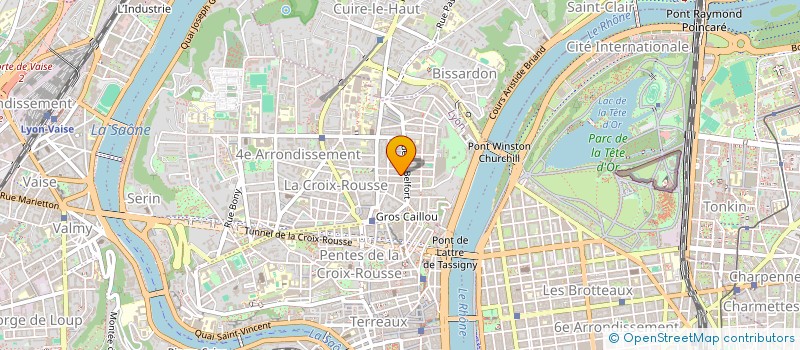 localisation de l'entreprise AXIOME à LYON