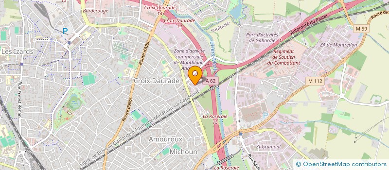 localisation de l'entreprise AXIOME ALTHRA  TOULOUSE