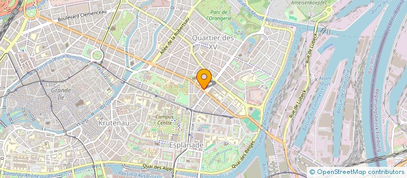 localisation de l'entreprise AXIOME ART à STRASBOURG