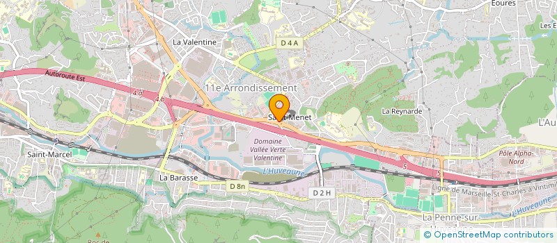 localisation de l'entreprise AXIOME B à MARSEILLE