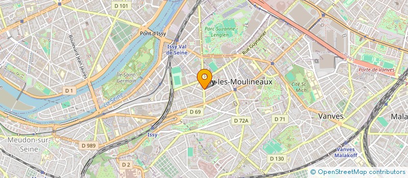 localisation de l'entreprise AXIOME CONSEILS EN INFORMAT FINANCIERE à ISSY-LES-MOULINEAUX