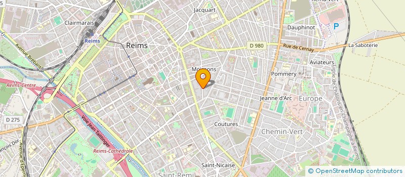 localisation de l'entreprise AXIOME CONSTRUCTIONS  REIMS