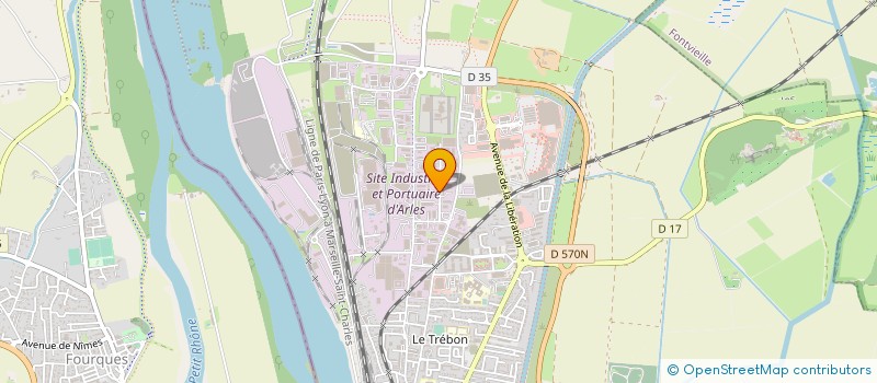 localisation de l'entreprise AXIOME DELTA à ARLES