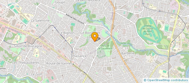 localisation de l'entreprise AXIOME INGENIERIE à ORVAULT