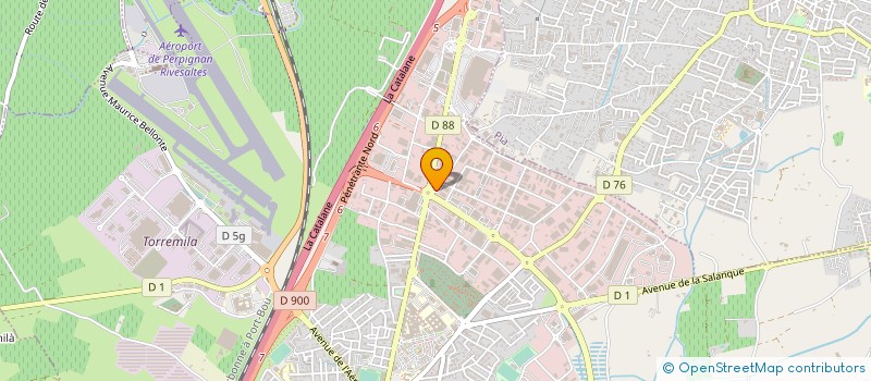 localisation de l'entreprise AXIOME PALMADE à PERPIGNAN