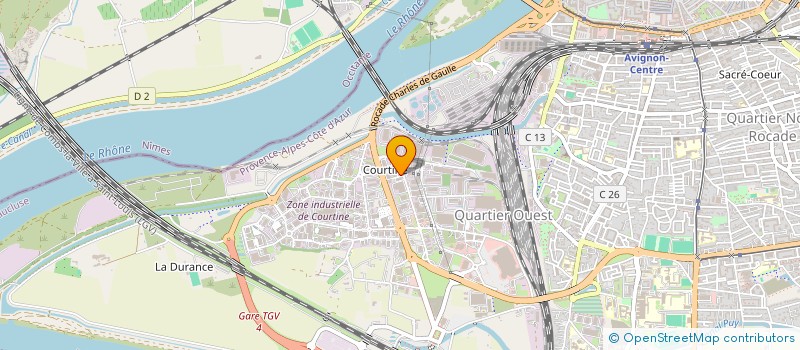 localisation de l'entreprise AXIOME PROVENCE AUDIT à AVIGNON