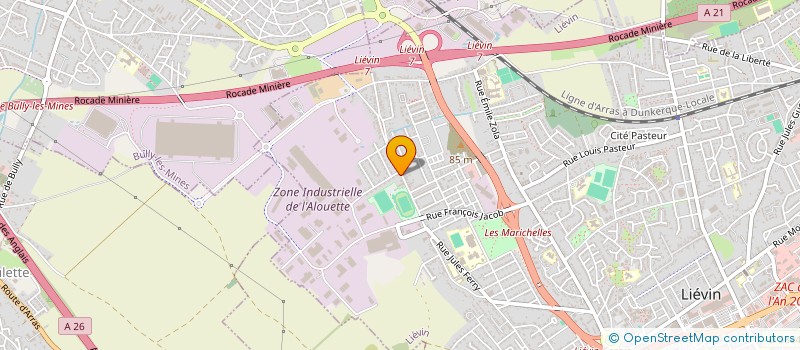 localisation de l'entreprise AXIOMEA  LIEVIN