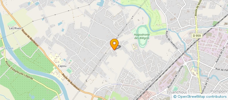 localisation de l'entreprise AXIOMS  MONTAUBAN