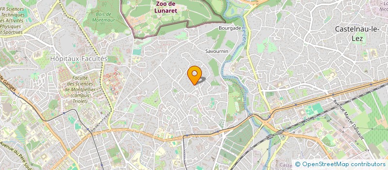 localisation de l'entreprise AXION 34 à MONTPELLIER