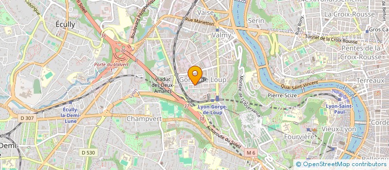 localisation de l'entreprise AXION  LYON