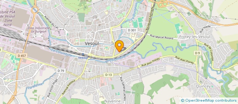 localisation de l'entreprise AXION AUTOMOBILES 70  VESOUL