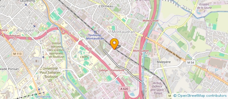 localisation de l'entreprise AXION INFORMATIQUE à TOULOUSE