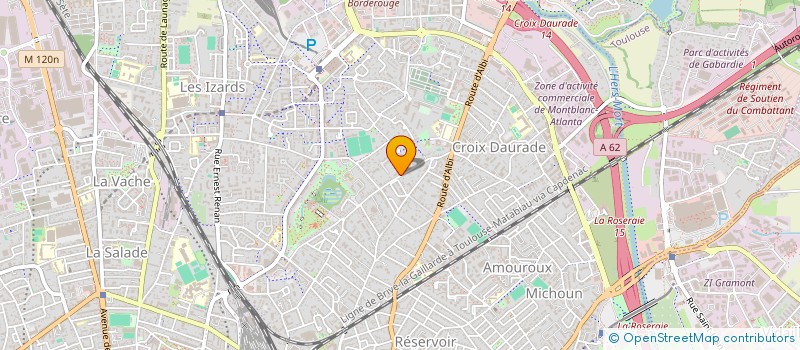 localisation de l'entreprise AXION NETTOYAGE à TOULOUSE