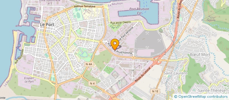 localisation de l'entreprise AXION OUEST à LE PORT