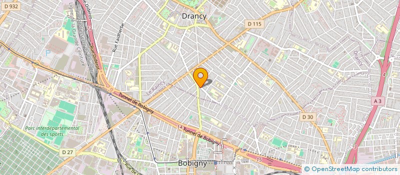 localisation de l'entreprise AXION SERVICES à DRANCY