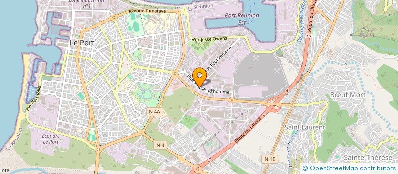 localisation de l'entreprise AXION TERTIAIRE OUEST à LE PORT
