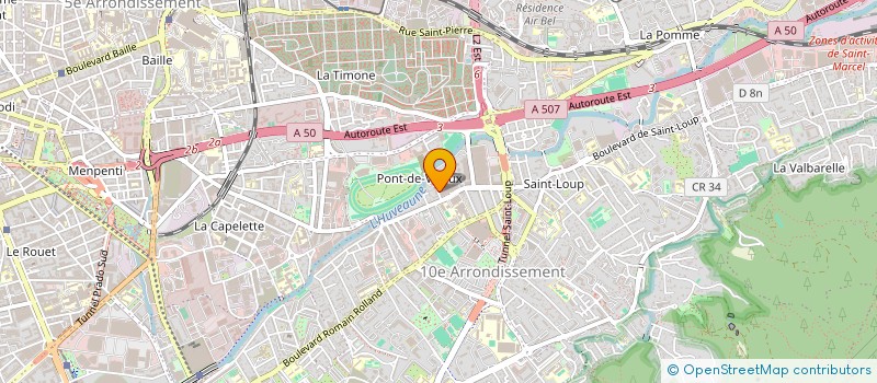 localisation de l'entreprise AXIONA INVEST  MARSEILLE