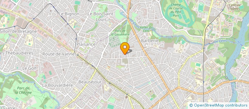 localisation de l'entreprise AXIONE à NANTES
