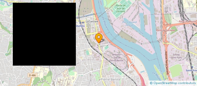 localisation de l'entreprise AXIONEO  OULLINS-PIERRE-BENITE