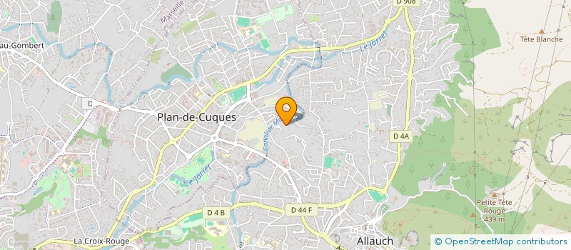 localisation de l'entreprise AXIOR PATRIMOINE  ALLAUCH