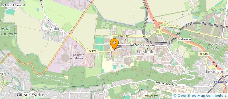 localisation de l'entreprise AXIOSYS  GIF-SUR-YVETTE