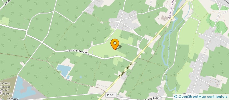 localisation de l'entreprise AXIS  GAILLAN-EN-MEDOC