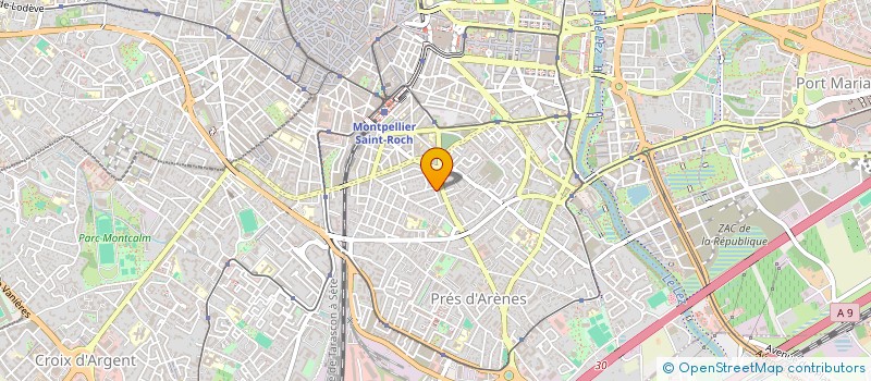 localisation de l'entreprise AXIS  MONTPELLIER