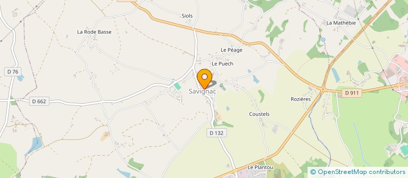 localisation de l'entreprise AXIS  TOULONJAC