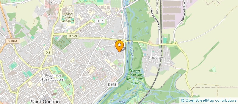 localisation de l'entreprise AXIS à SAINT-QUENTIN
