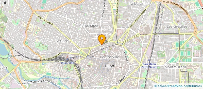 localisation de l'entreprise AXIS à DIJON