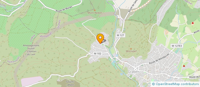 localisation de l'entreprise AXIS  GRABELS