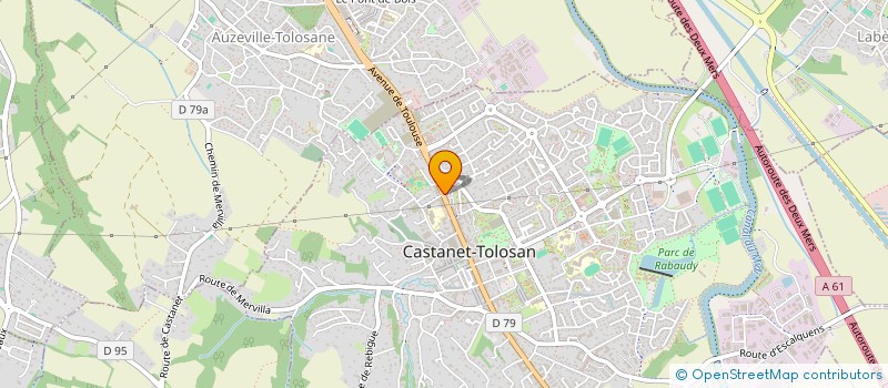 localisation de l'entreprise AXIS à CASTANET-TOLOSAN