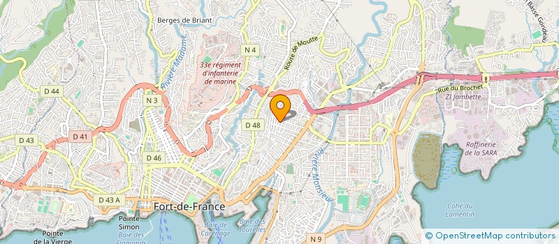 localisation de l'entreprise AXIS AVOCATS  FORT-DE-FRANCE