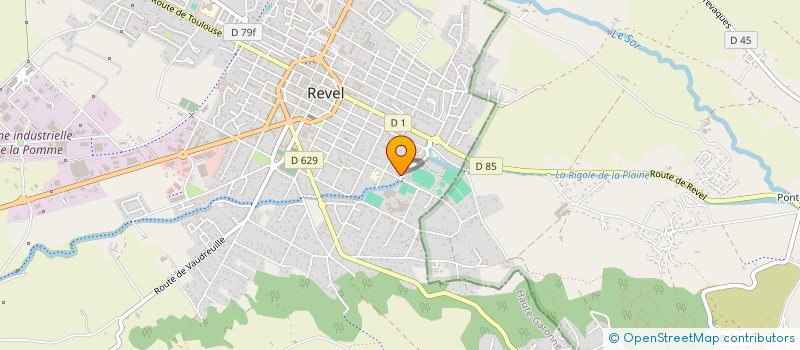 localisation de l'entreprise AXIS CONFORT DEVELOPPEMENT à REVEL