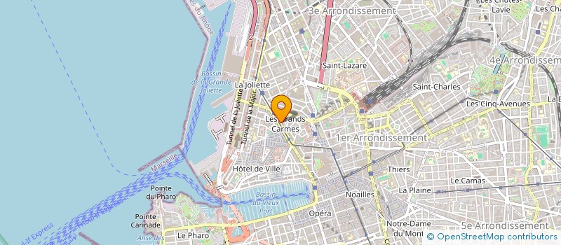 localisation de l'entreprise AXIS MONTPELLIER  MARSEILLE