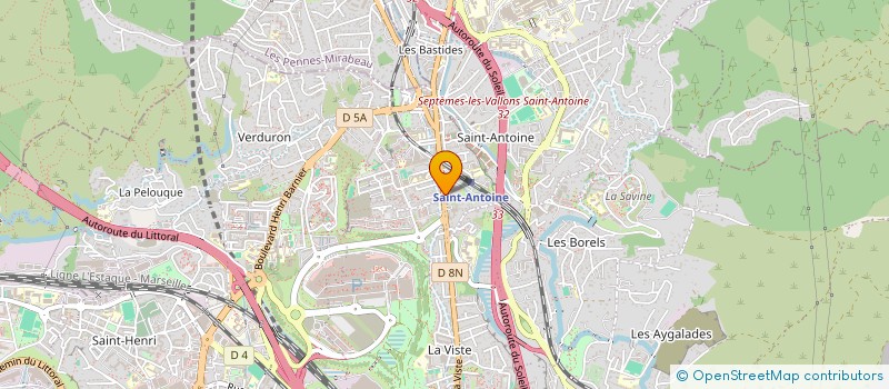 localisation de l'entreprise AXIS PRODUCTION à MARSEILLE