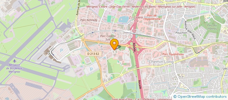 localisation de l'entreprise AXIS PROMOTION à MERIGNAC
