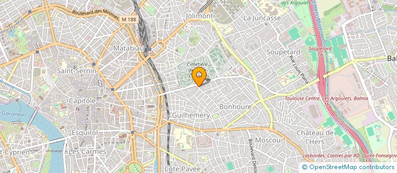 localisation de l'entreprise AXIS QIGONG MCE ASSOCIATION à TOULOUSE