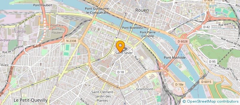 localisation de l'entreprise AXISSE à ROUEN