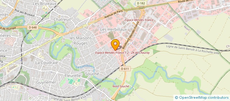 localisation de l'entreprise AXITEC  NIORT